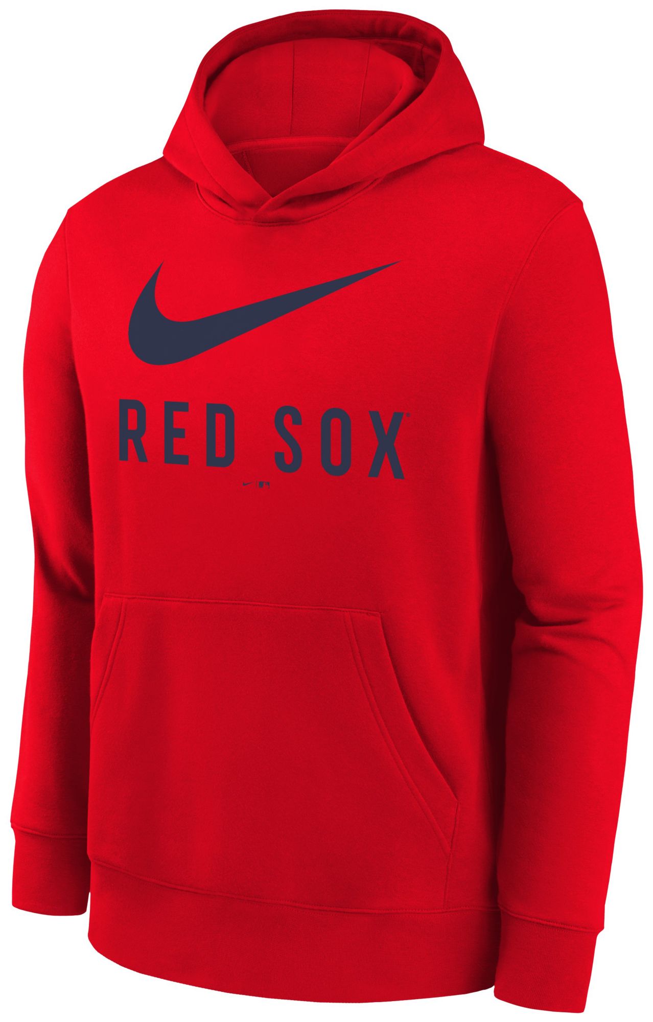 Nike Youth Boston Red Sox Club Swoosh Red Hoodie