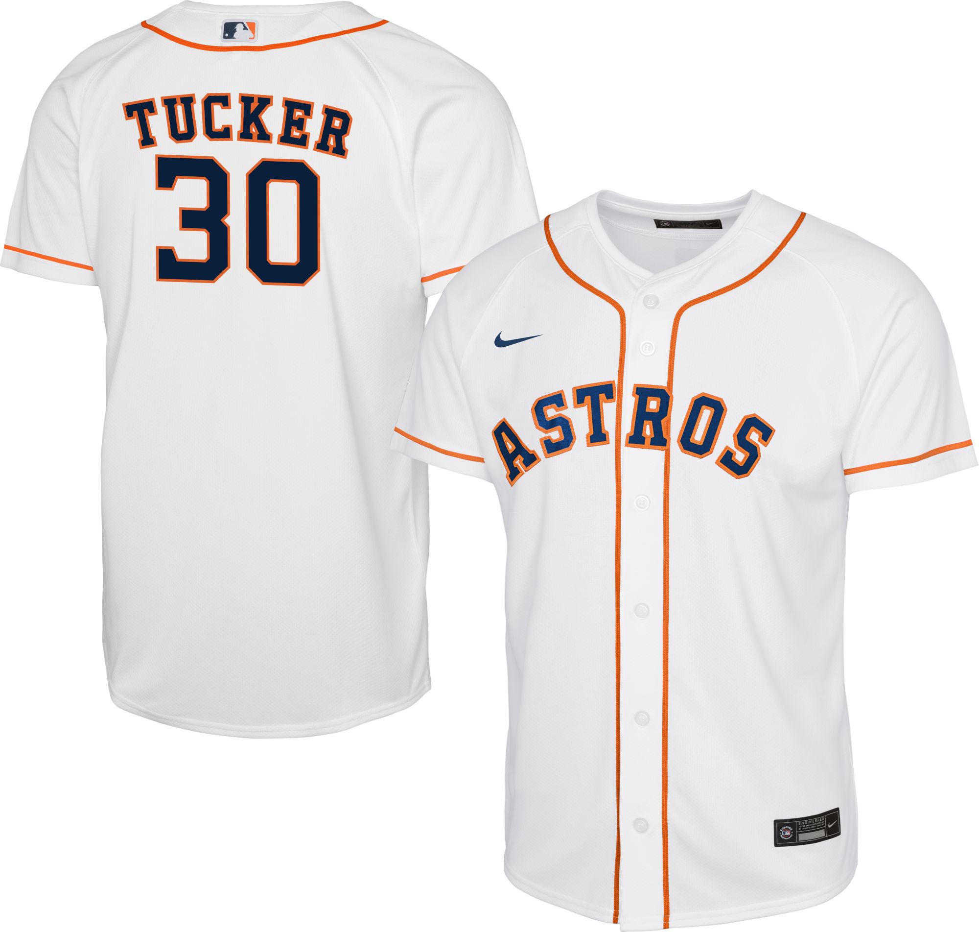 Men’s Houston Astros Custom White Award Collection Jersey