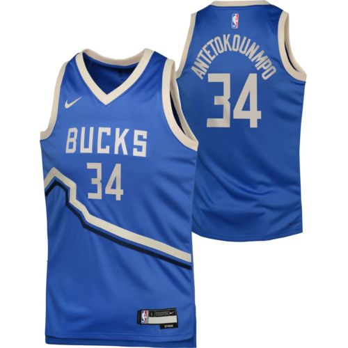 Nike Youth Milwaukee Bucks Giannis Antetokounmpo #34 Green
