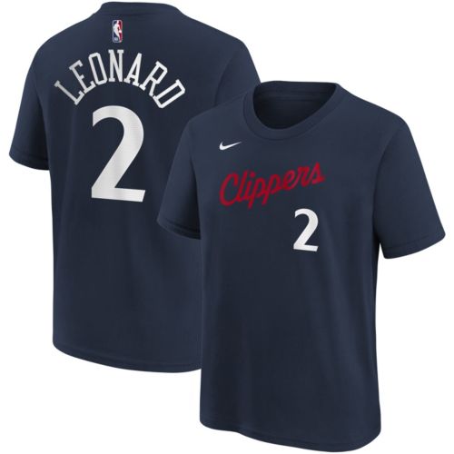Nike Men's Los Angeles Clippers Navy Pregame Long Sleeve T