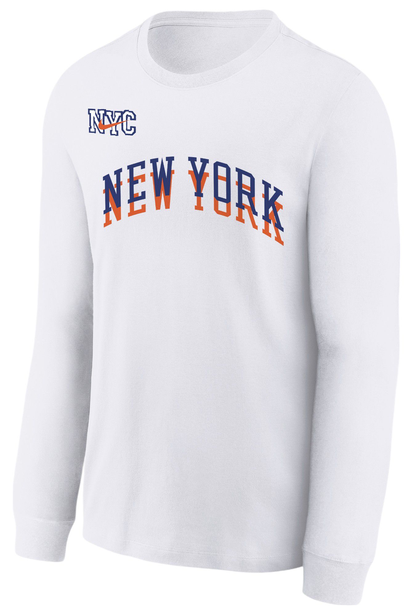 Nike Youth 2024-25 City Edition New York Knicks Essential Long Sleeve T-Shirt