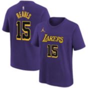 Nike Youth Los Angeles Lakers Luka Doncic #77 Yellow Icon T