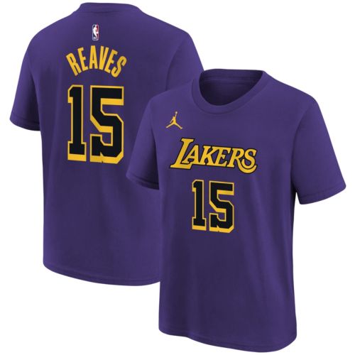 Jordan Youth Los Angeles Lakers Luka Doncic #77 Purple