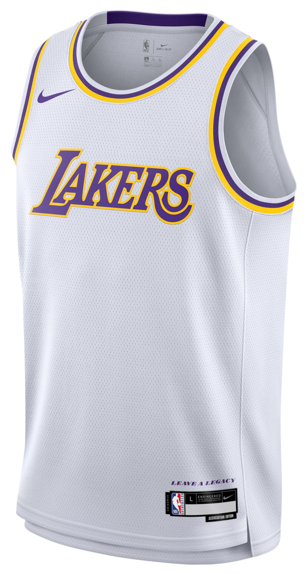 Nike Youth Los Angeles Lakers Swingman Association Jersey