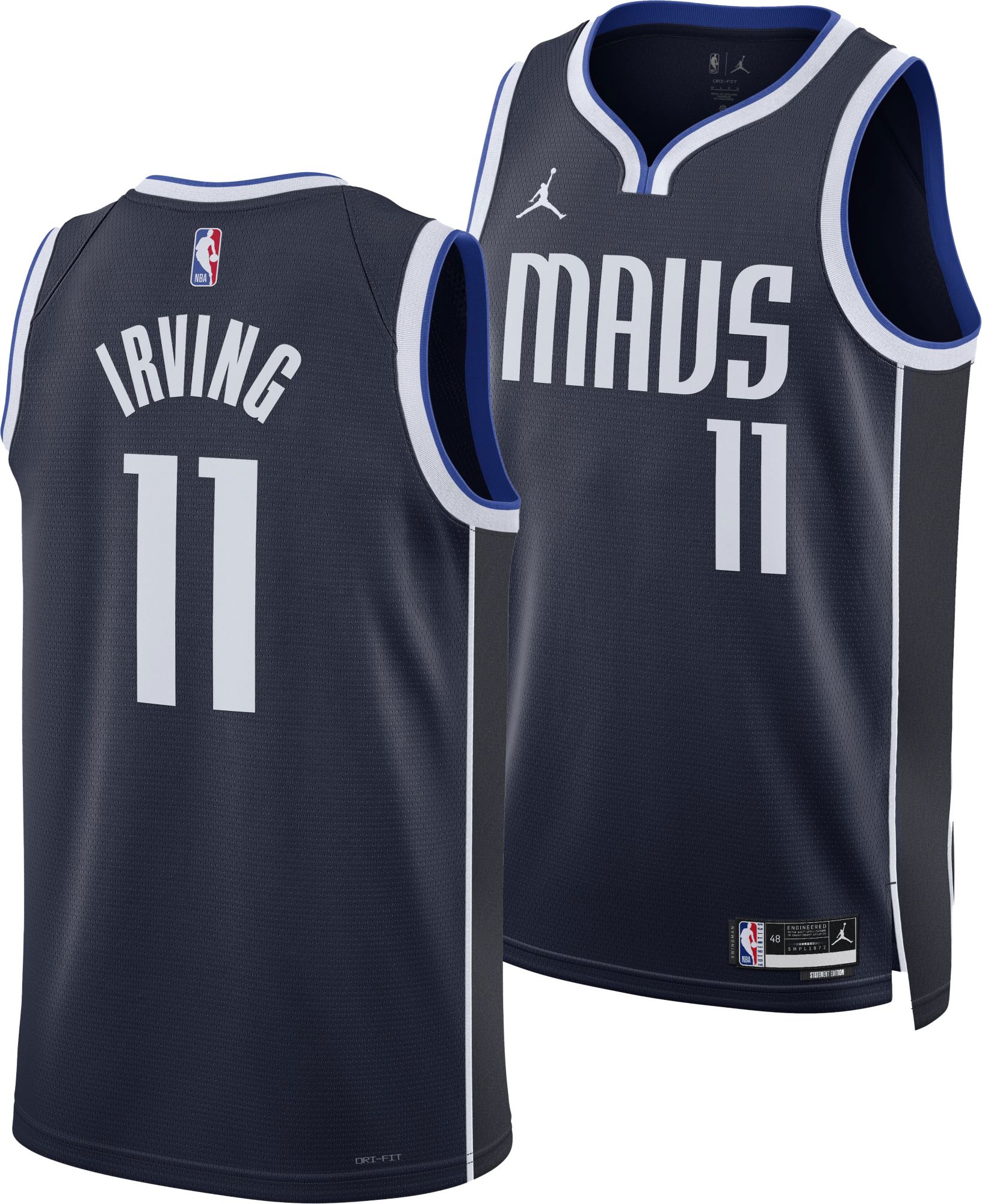 Jordan Youth Dallas Mavericks Kyrie Irving #11 Statement Jersey