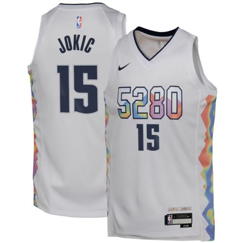 Nike Adult 2024-25 City Edition Denver Nuggets Nikola Jokic #15