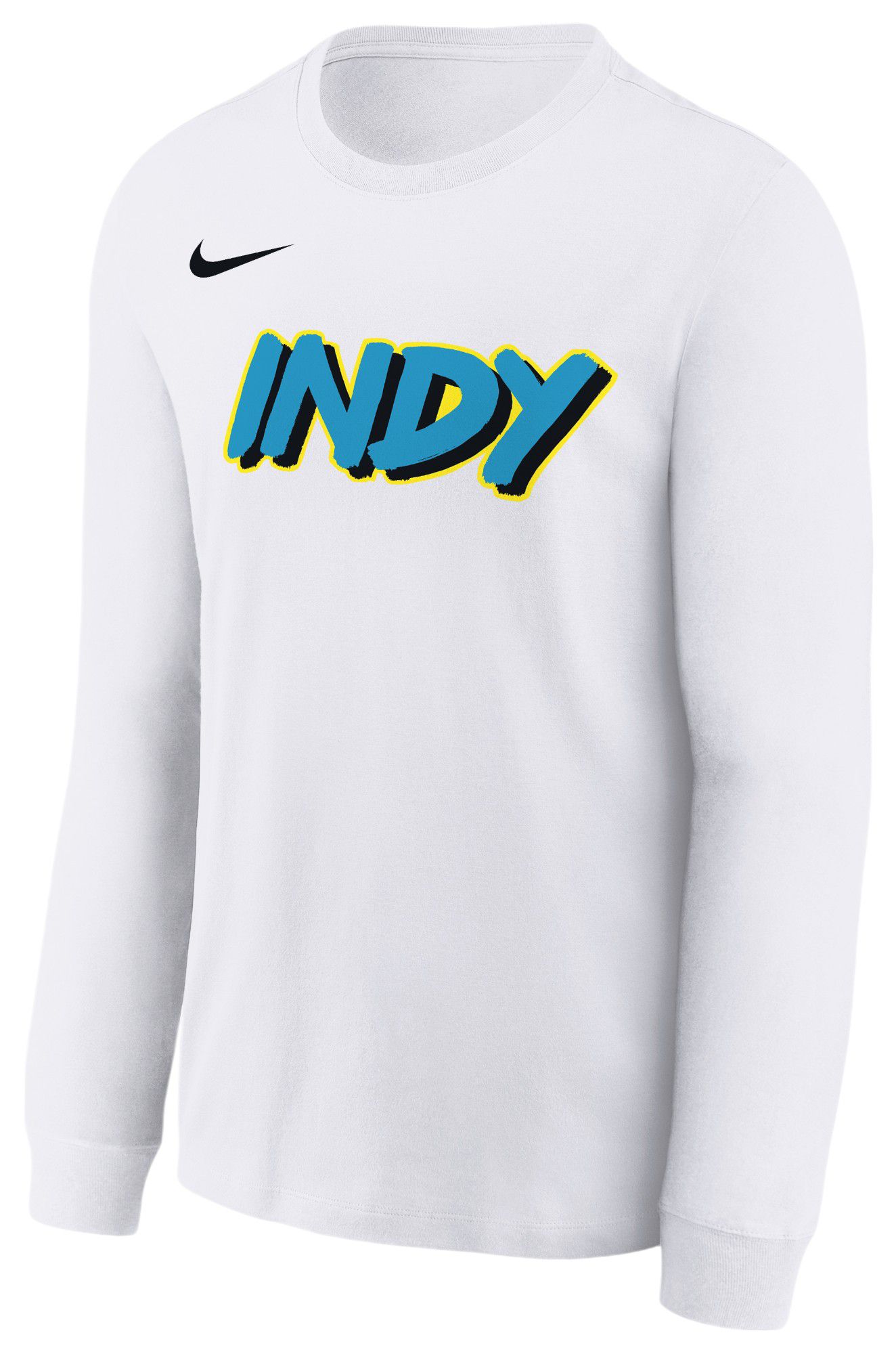 Nike Youth 2024-25 City Edition Indiana Pacers Essential Long Sleeve T-Shirt