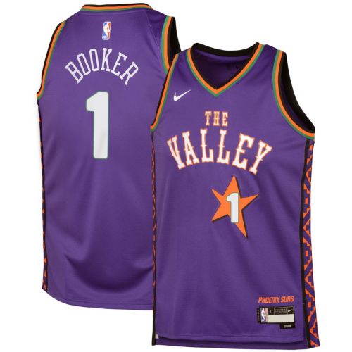 Nike Youth 2024-25 City Edition Phoenix Suns Devin Booker #1