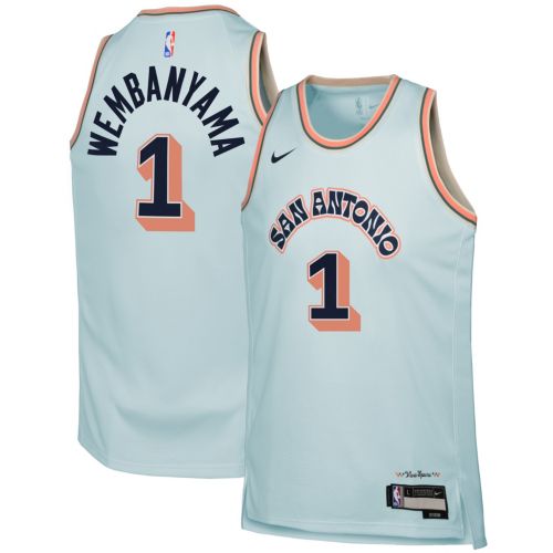 M 新品 NIKE Wembanyama San Antonio Spurs unisex-nike-victor-wembanyama-