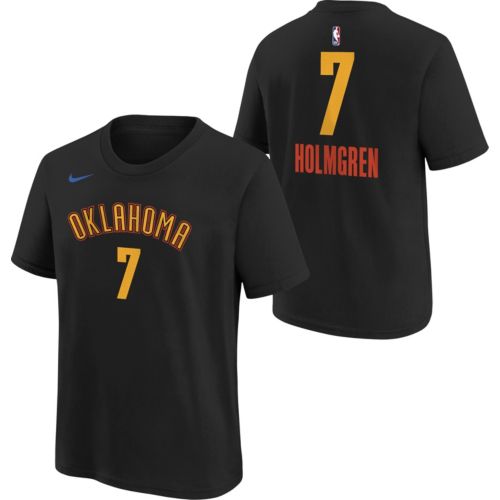NBA2025年　OKC Thunder チャンピオンTシャツ　キッズLサイズ Youth Oklahoma City Thunder 2025 NBA Champions Comic T-Shirt