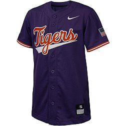 Nike Youth Clemson Tigers Regalia Full Button Replica Baseball Jersey