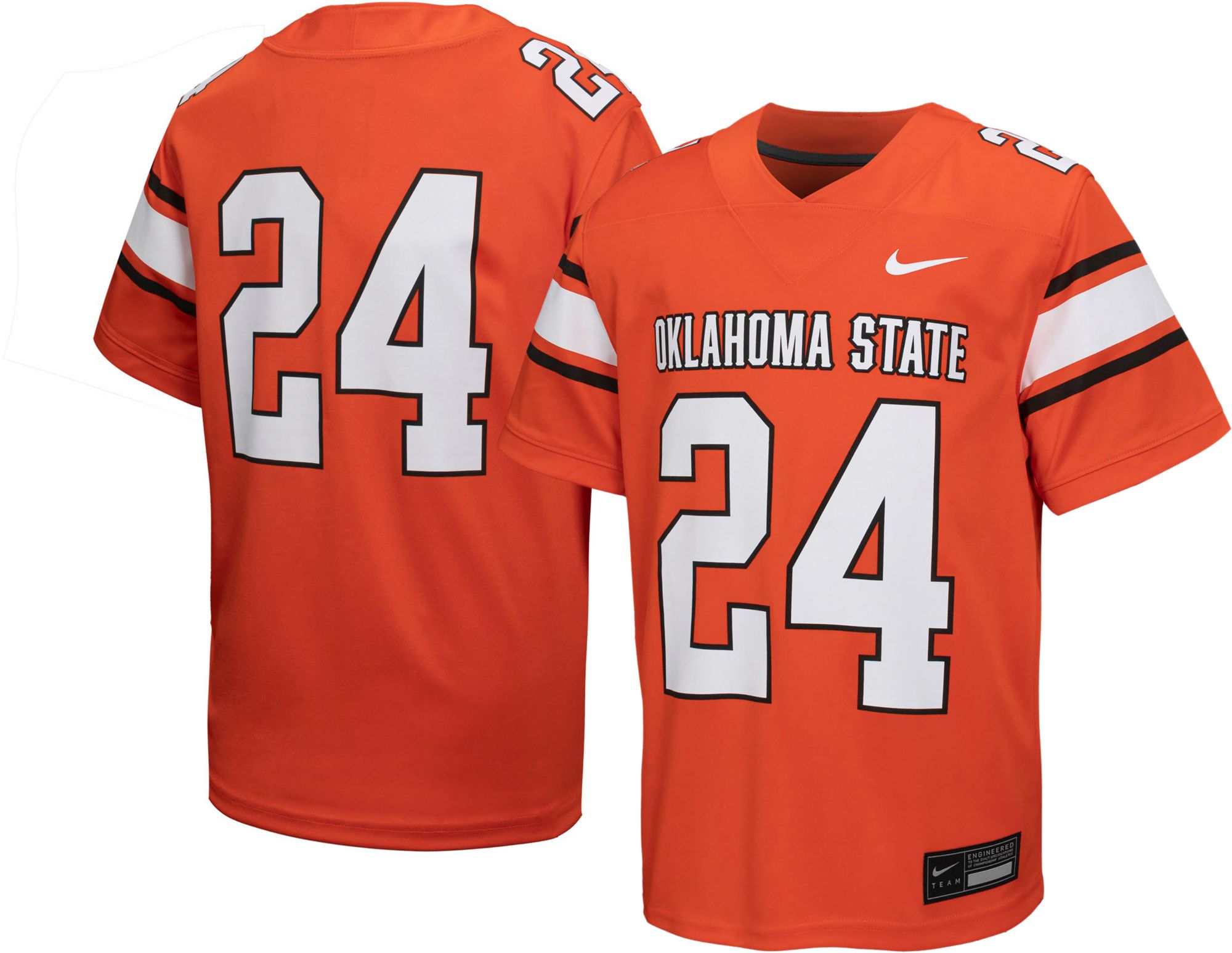 Nike Youth Oklahoma State Cowboys #24 Orange Alternate Replica Football Jersey