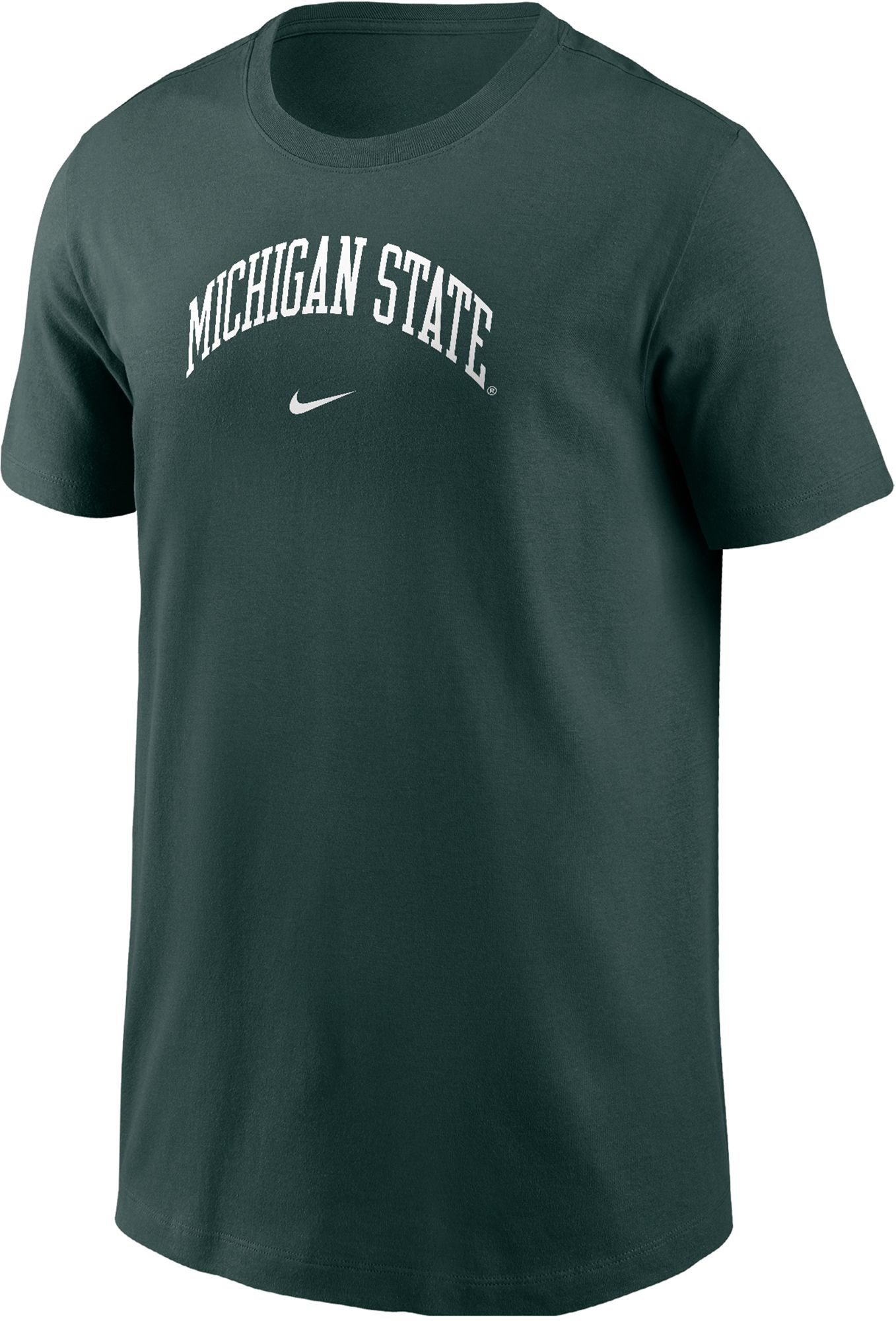Nike Youth Michigan State Spartans Green Arch Core Cotton T-Shirt