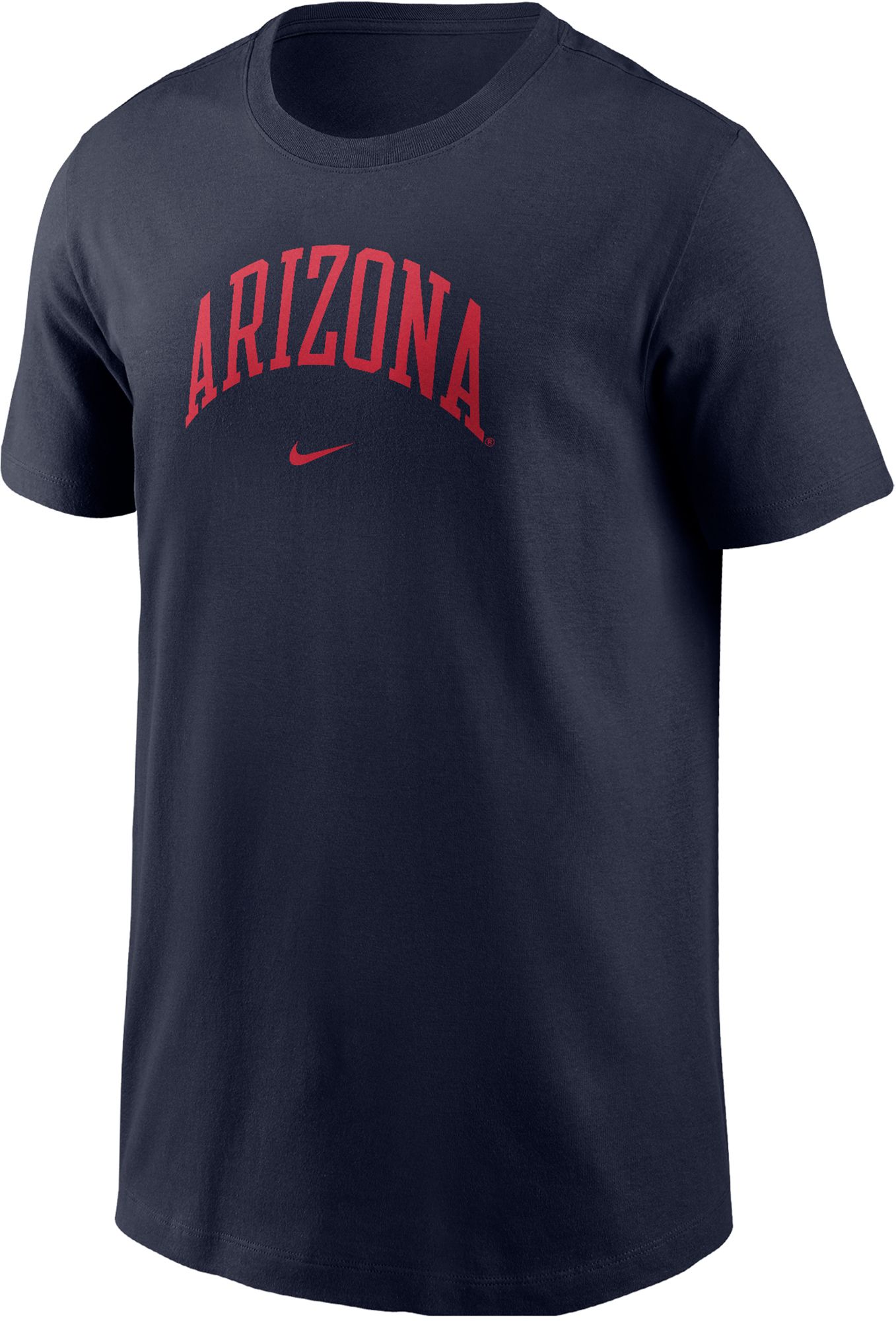 Nike Youth Arizona Wildcats Navy Arch Core Cotton T-Shirt