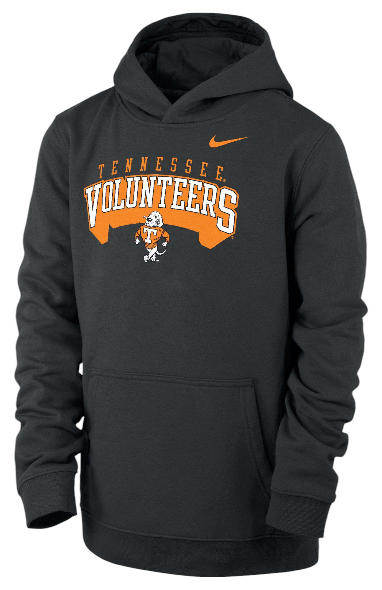 Nike Youth Tennessee Volunteers Black Wordmark Pullover Hoodie