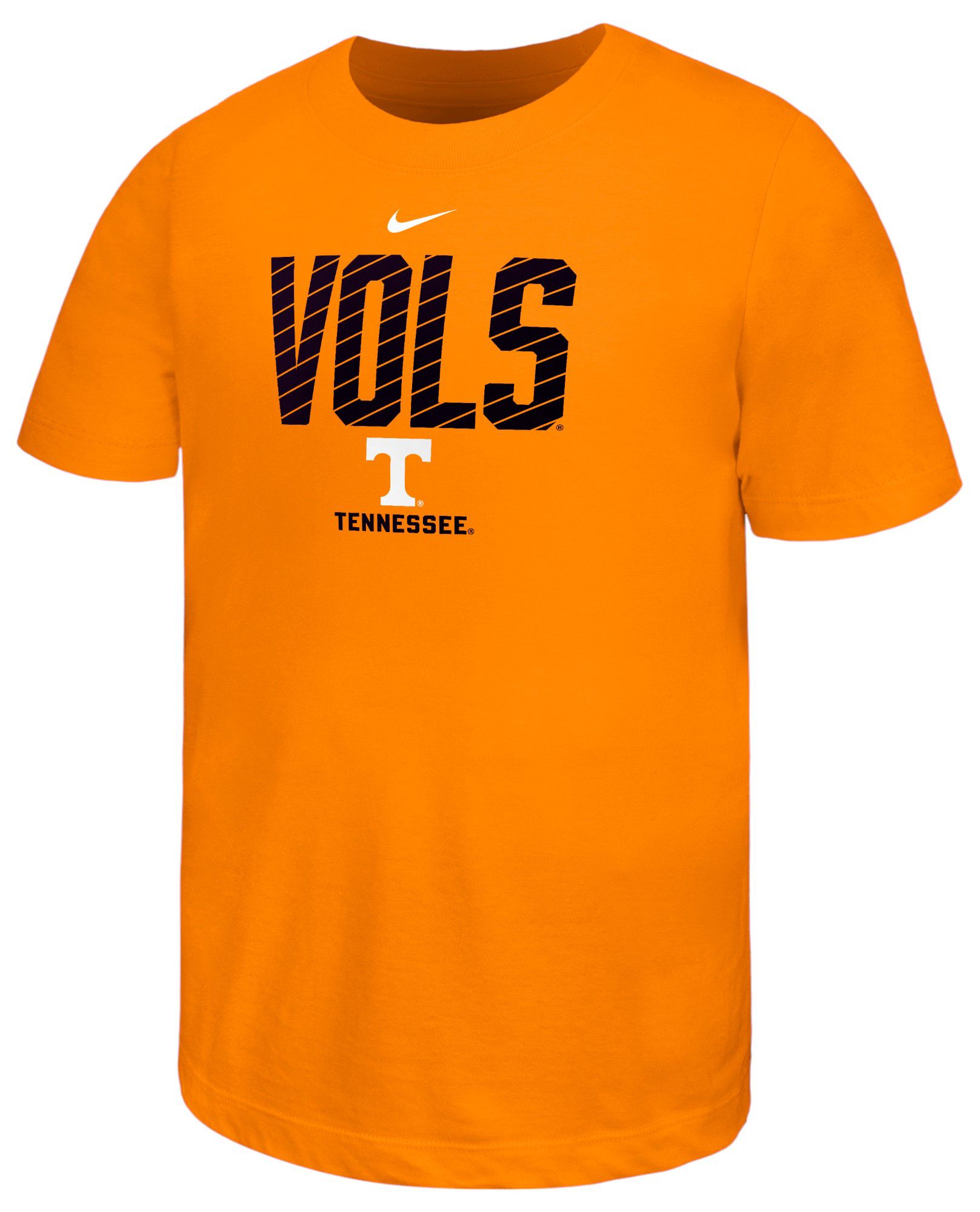 Nike Youth Tennessee Volunteers Orange Cotton Stripe T-Shirt