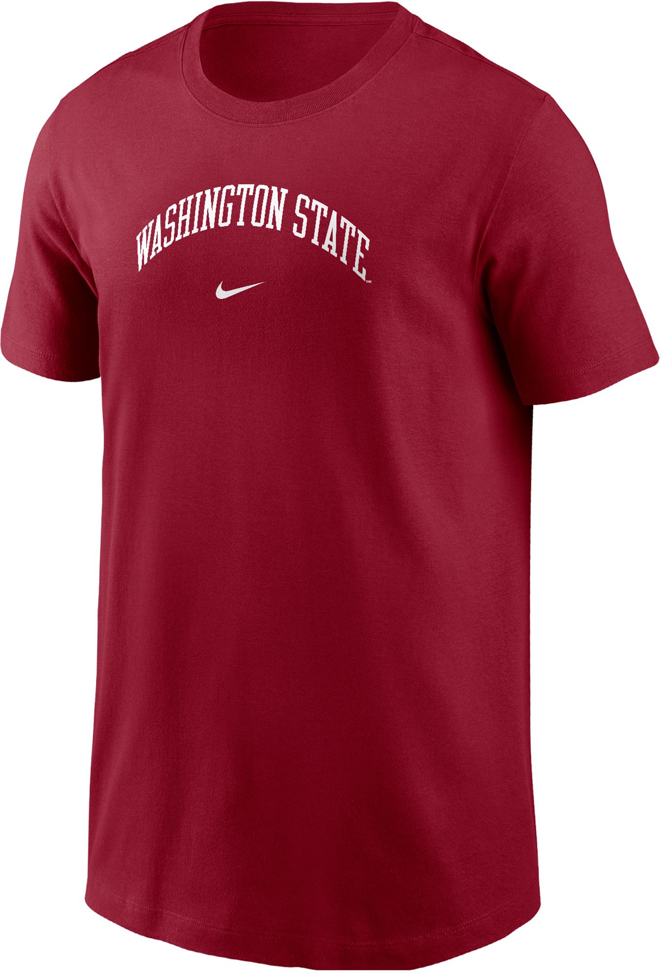 Nike Youth Washington State Cougars Crimson Arch Core Cotton T-Shirt