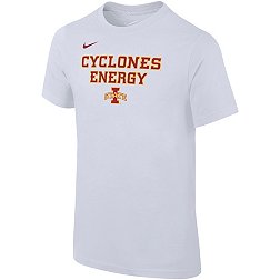 Nike Youth Iowa State Cyclones White Dri-FIT 'Energy' Bench T-Shirt