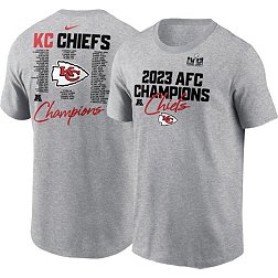Nike Youth 2024 AFC Conference Champions Kansas City Chiefs Roster T-Shirt