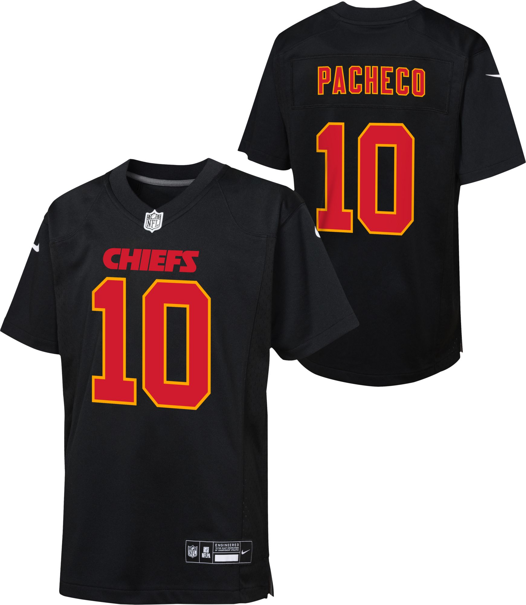 Nike Kansas City Chiefs No11 Demarcus Robinson Black Super Bowl LIV 2020 Youth Stitched NFL Limited Rush Jersey