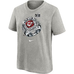 Nike Youth Super Bowl LVIII Champions Kansas City Chiefs Multi-Champs T-Shirt