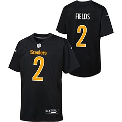 Nike Youth Pittsburgh Steelers Justin Fields #2 Black Game Jersey