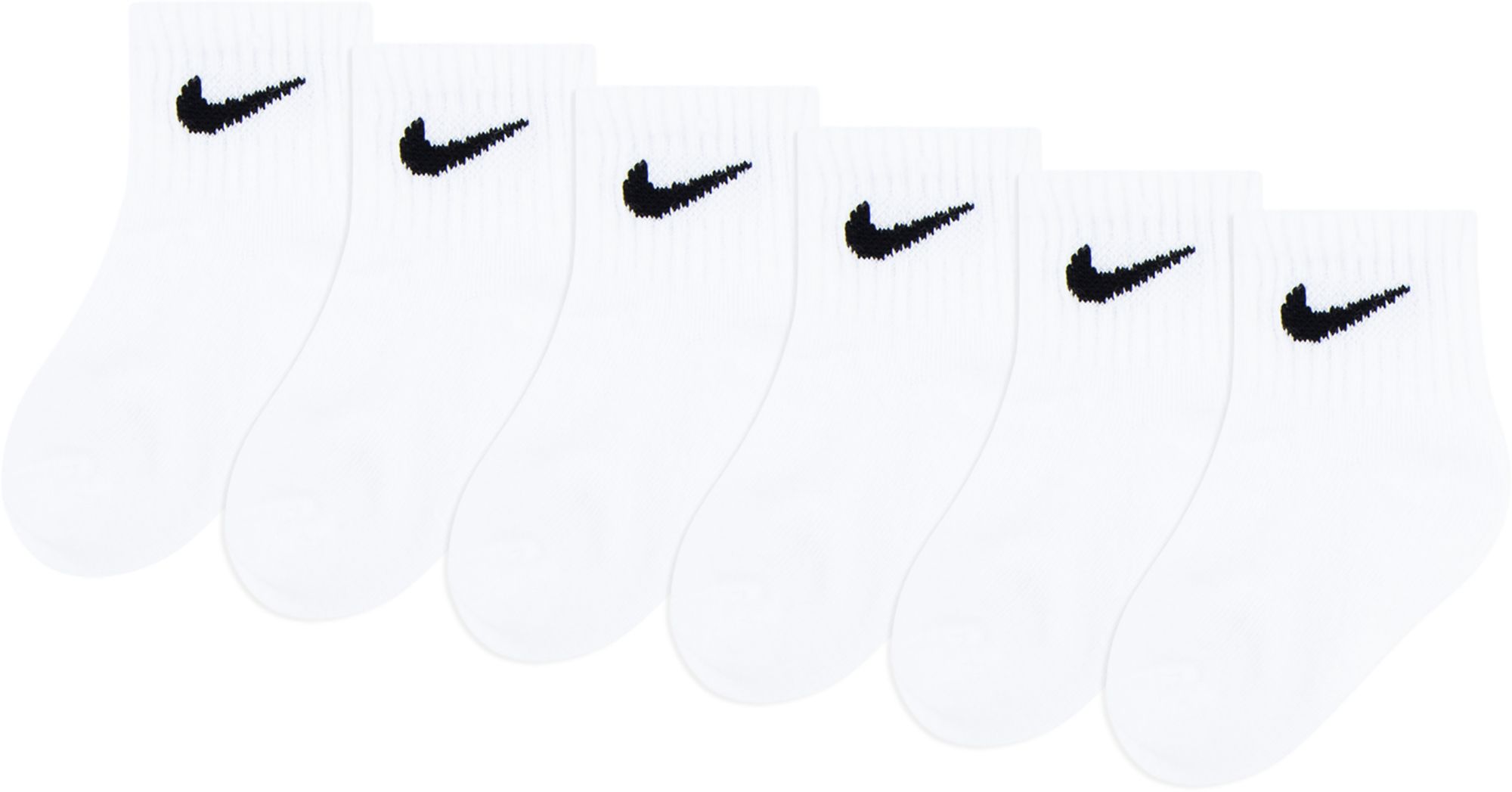 Nike Swoosh Infant Ankle Socks 6-Pack