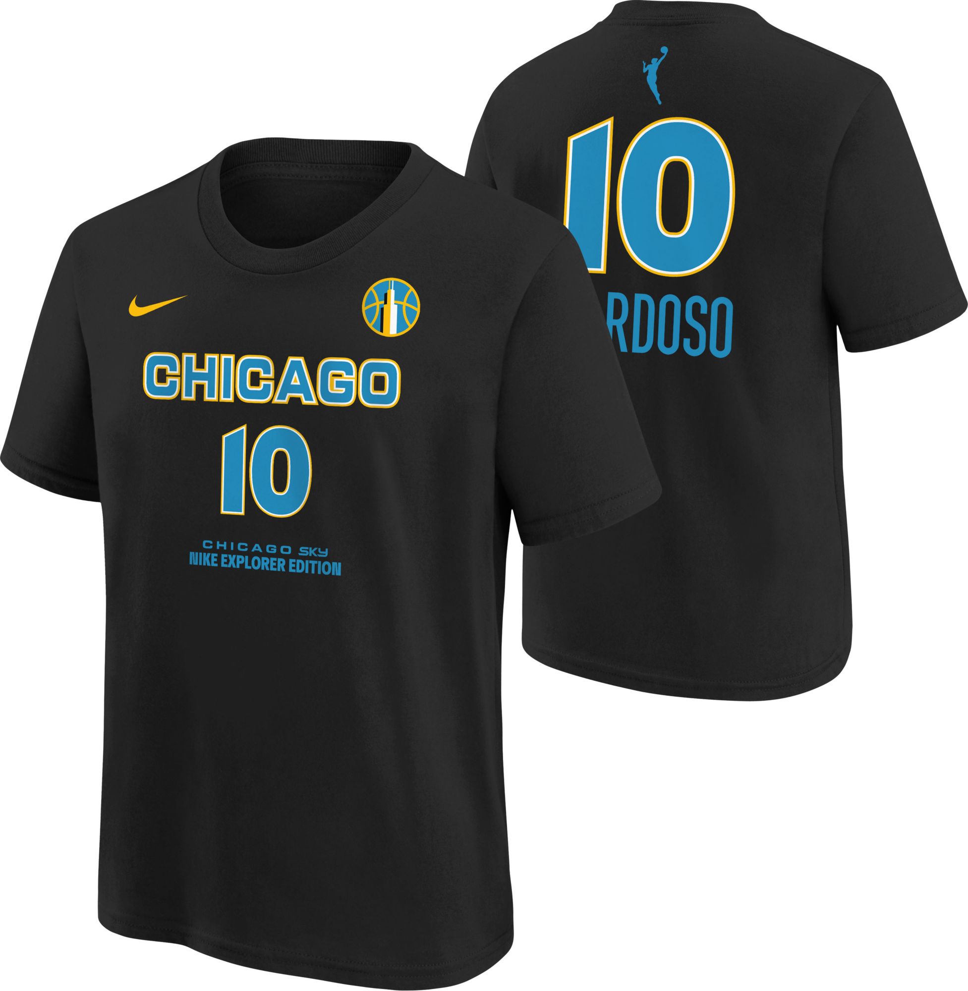 Nike Youth Chicago Sky Kamilla Cardoso #10 Explorer T-Shirt