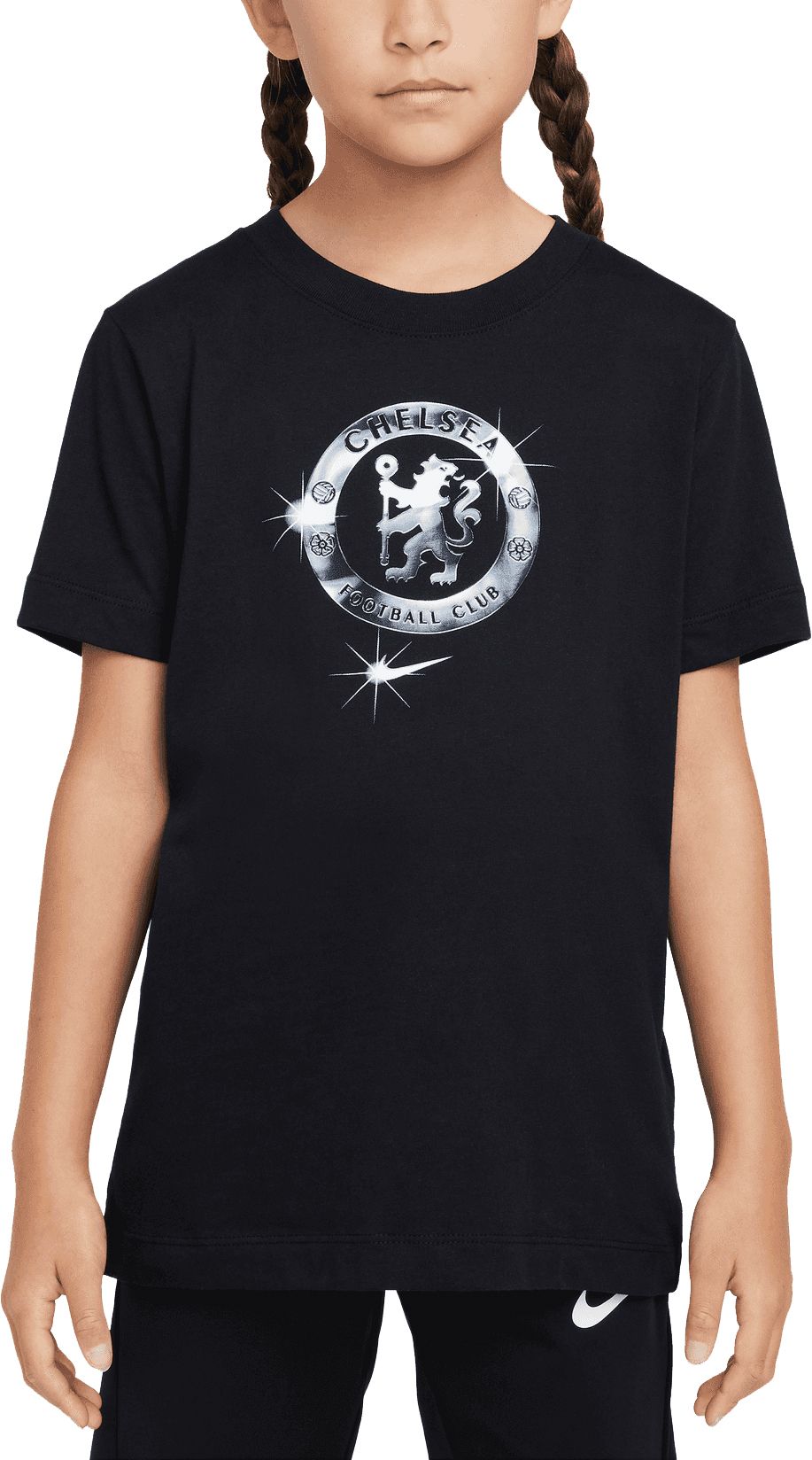 Nike Youth Chelsea FC 2024 Third Black T-Shirt
