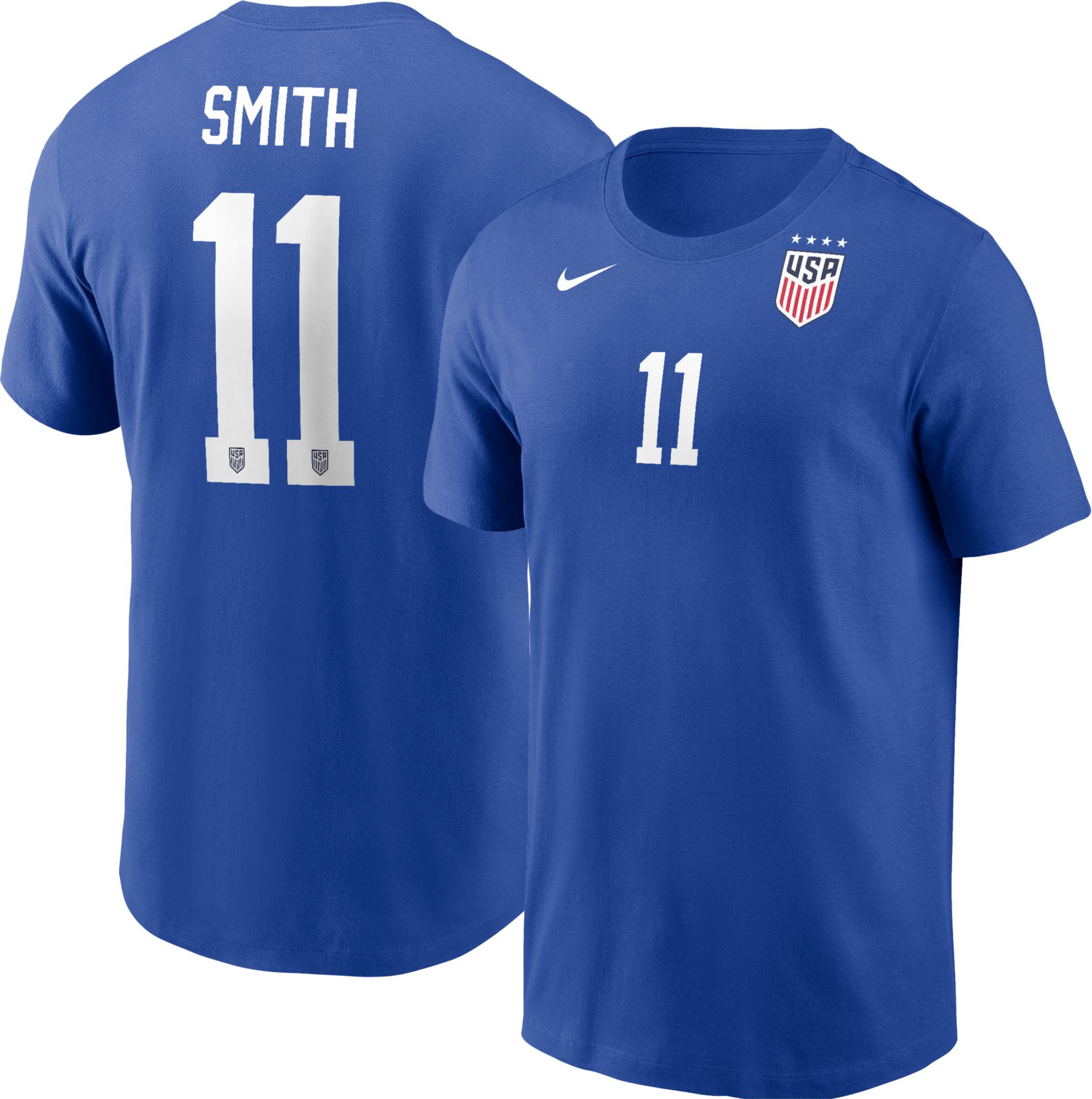 Nike Youth USWNT 2024 Sophia Smith #11 White T-Shirt