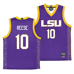 Campus Ink Adult LSU Tigers #10 Purple Angel Reese Replica Basketball Jersey