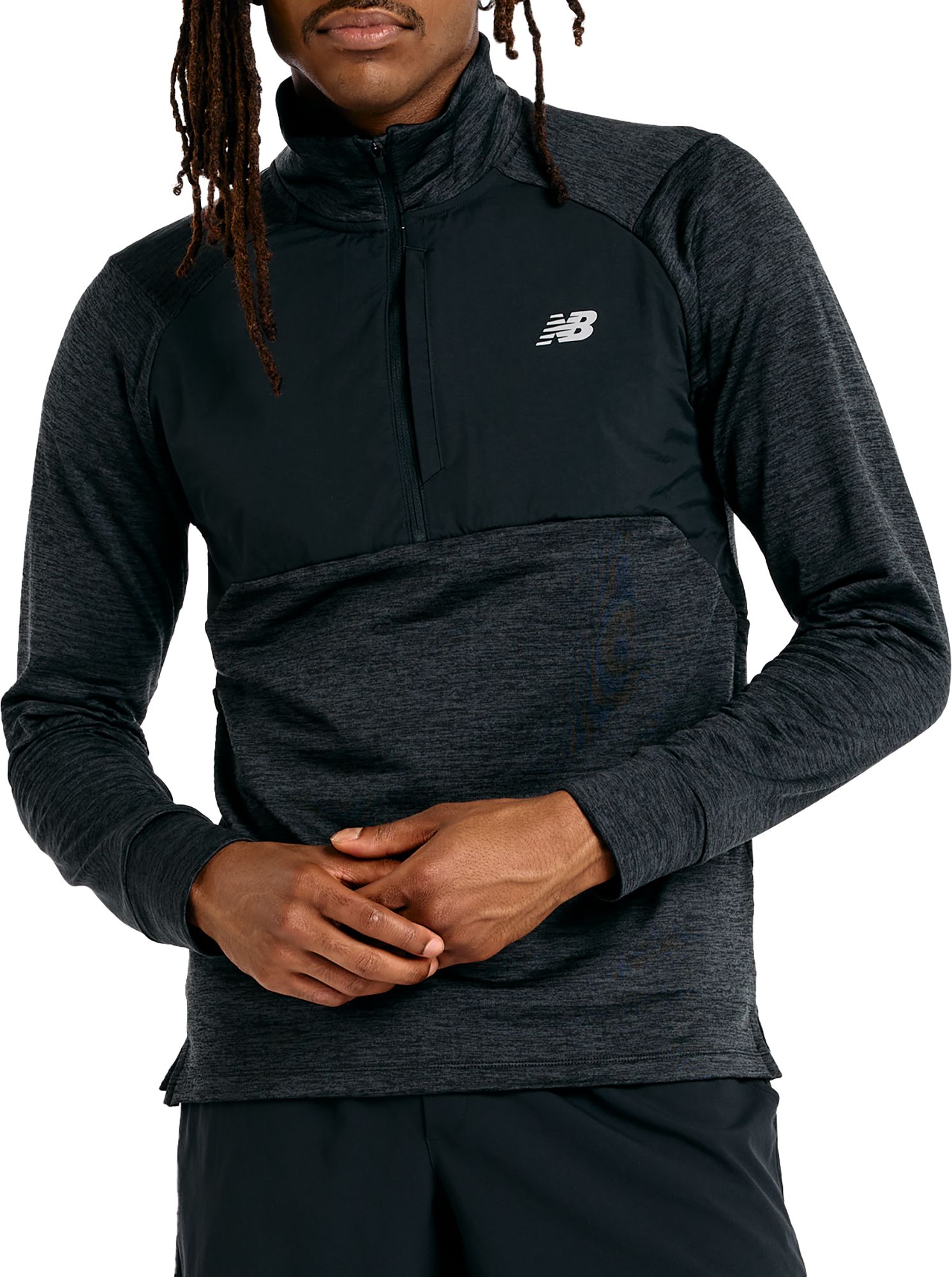 New Balance Men's Athletics Heat Grid 1/2 Zip Pullover