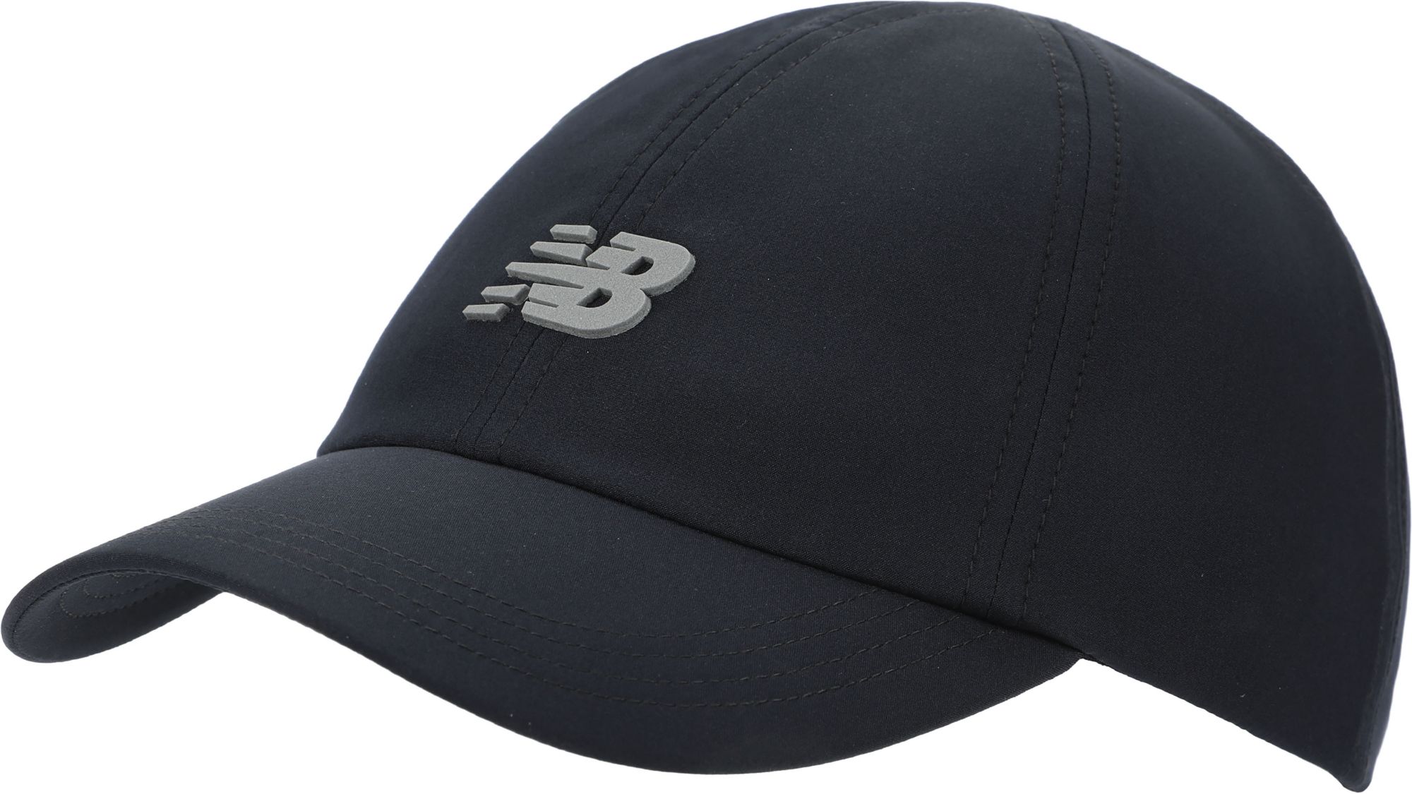 New Balance 6 Panel Performance Hat Black thumbnail