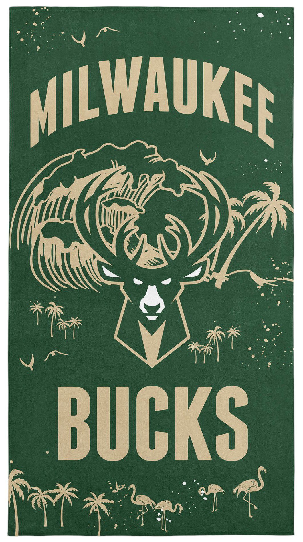 TheNorthwest Milwaukee Bucks Beach Towel