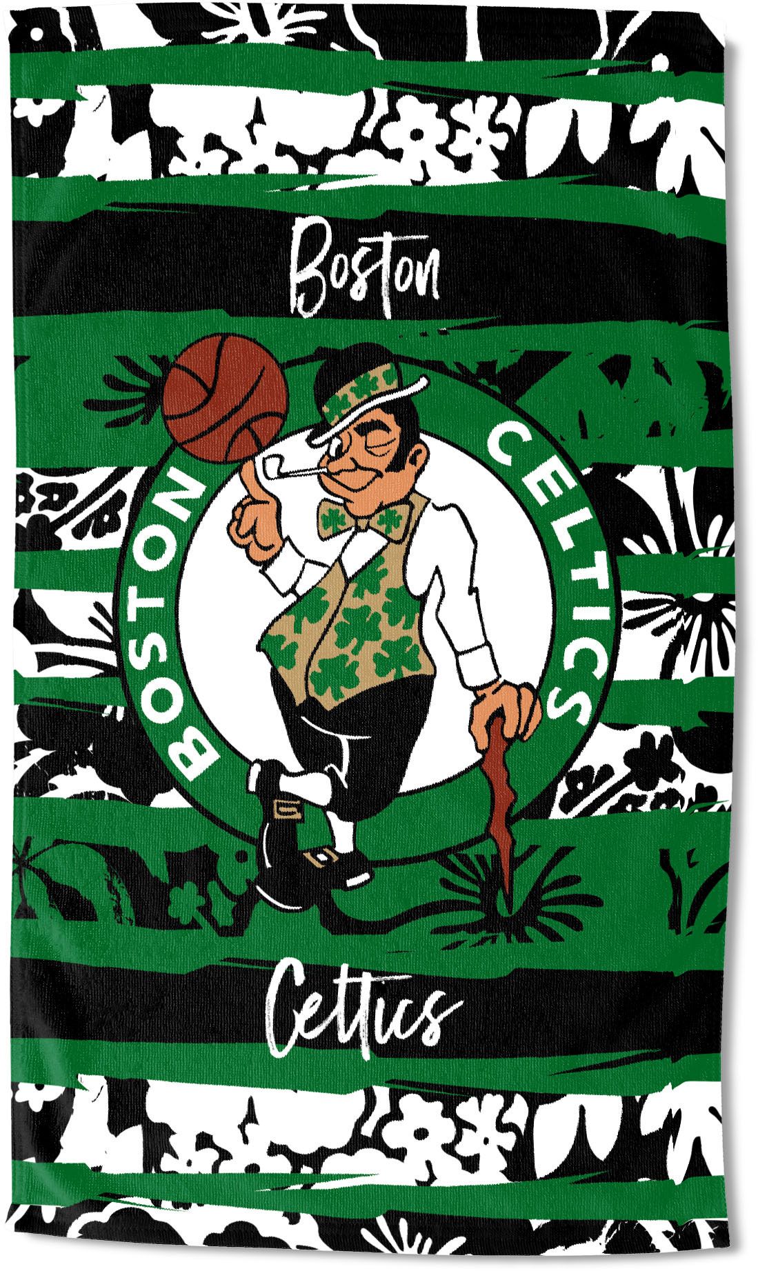 TheNorthwest Boston Celtics Pocket Beach Towel