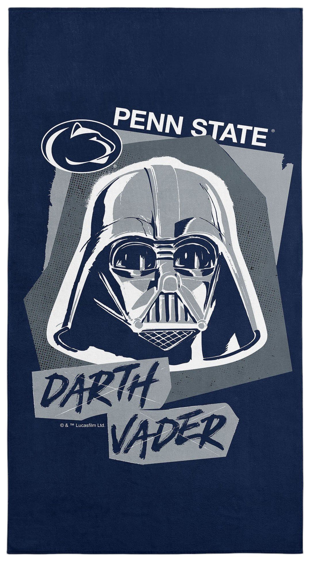 TheNorthwest Penn State Nittany Lions Darth Vader Beach Towel