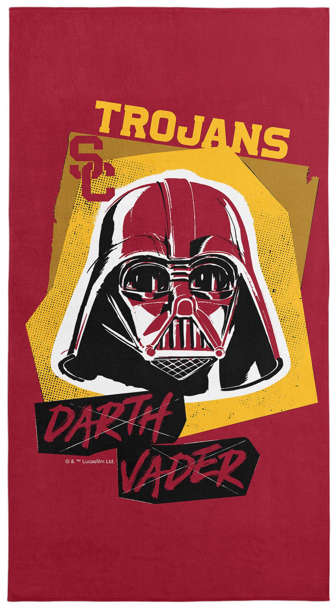 TheNorthwest USC Trojans Darth Vader Beach Towel