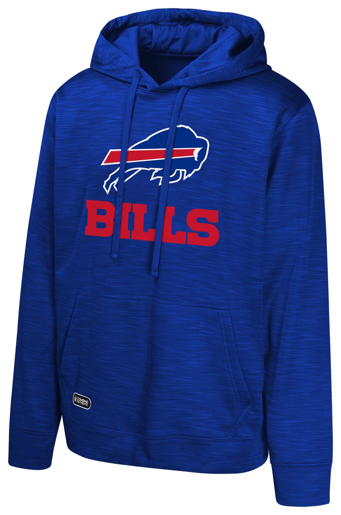NFL Combine Men's Buffalo Bills Blue Stadium Pullover Hoodie