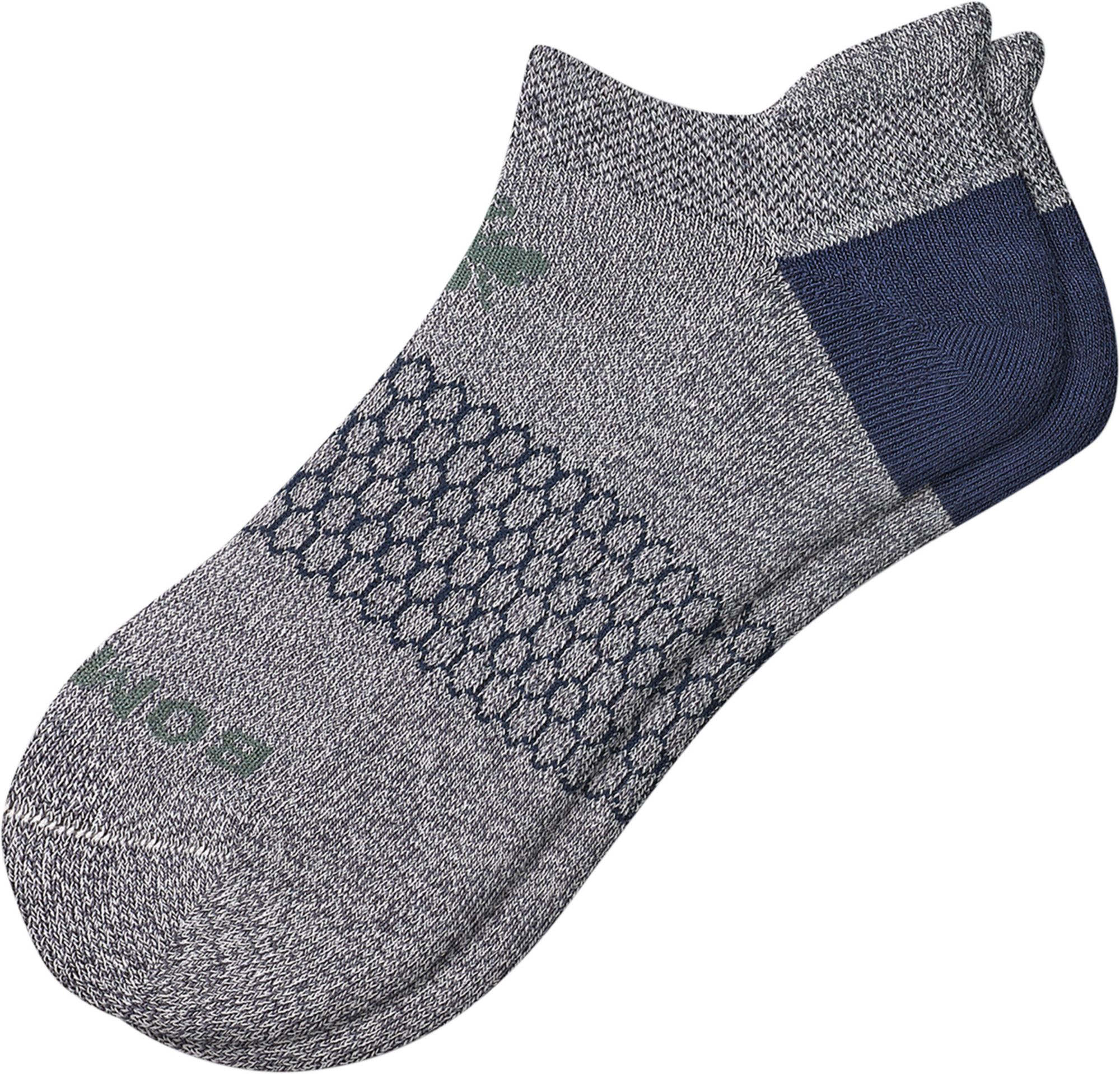 Bombas Contrast Heel Marl Bee Ankle Socks
