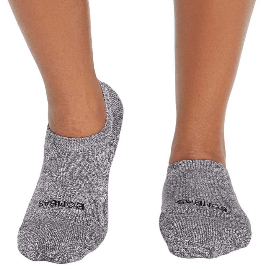 Bombas Core Marl Toe Cushioned No Show Socks