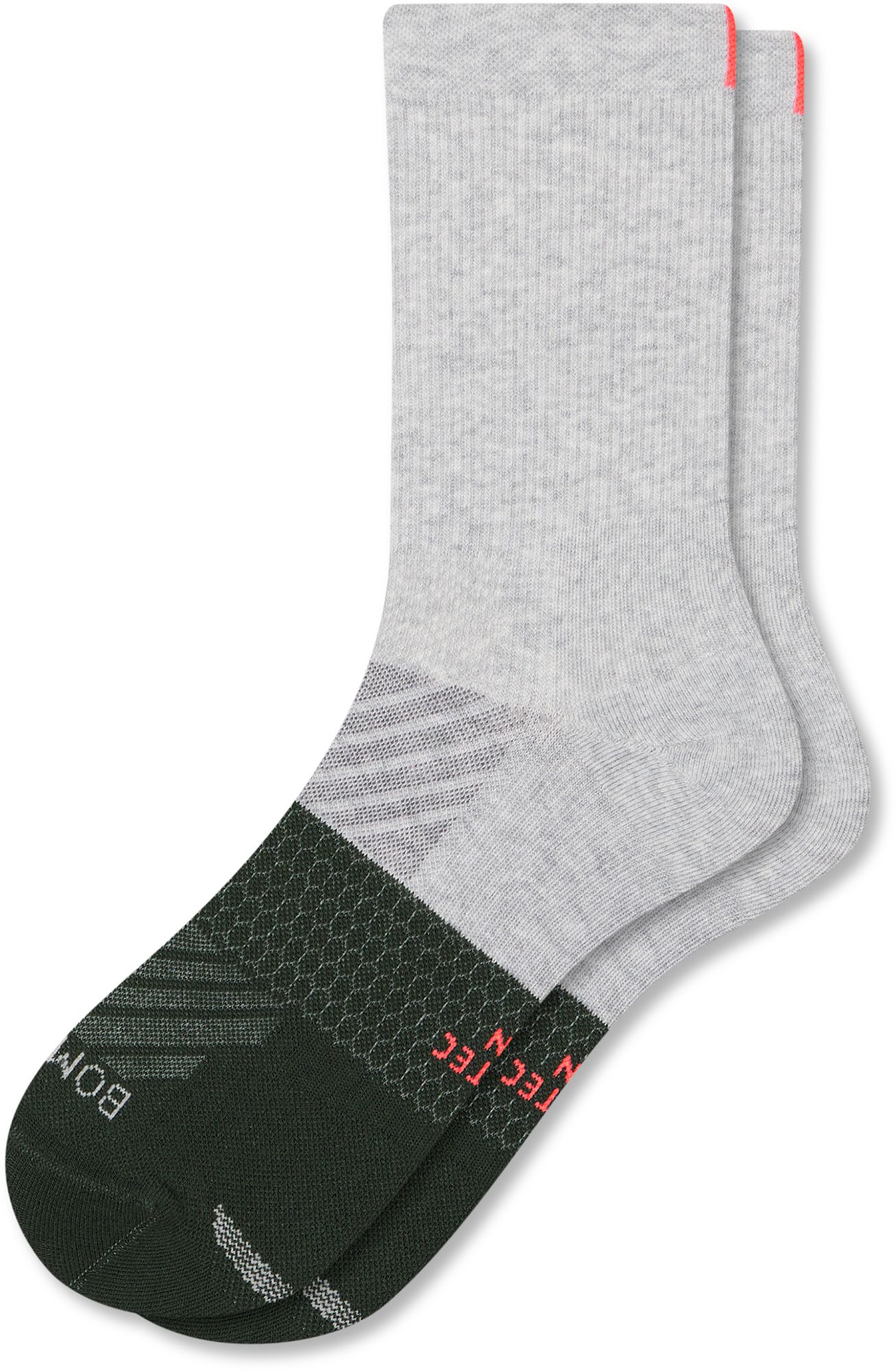 Bombas Adult Script Logo Run Half Calf Socks