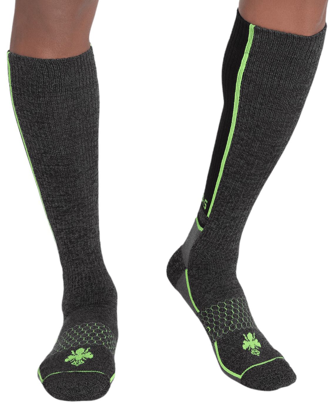 Bombas Marl Colorblock Performance Knee High Compression Socks