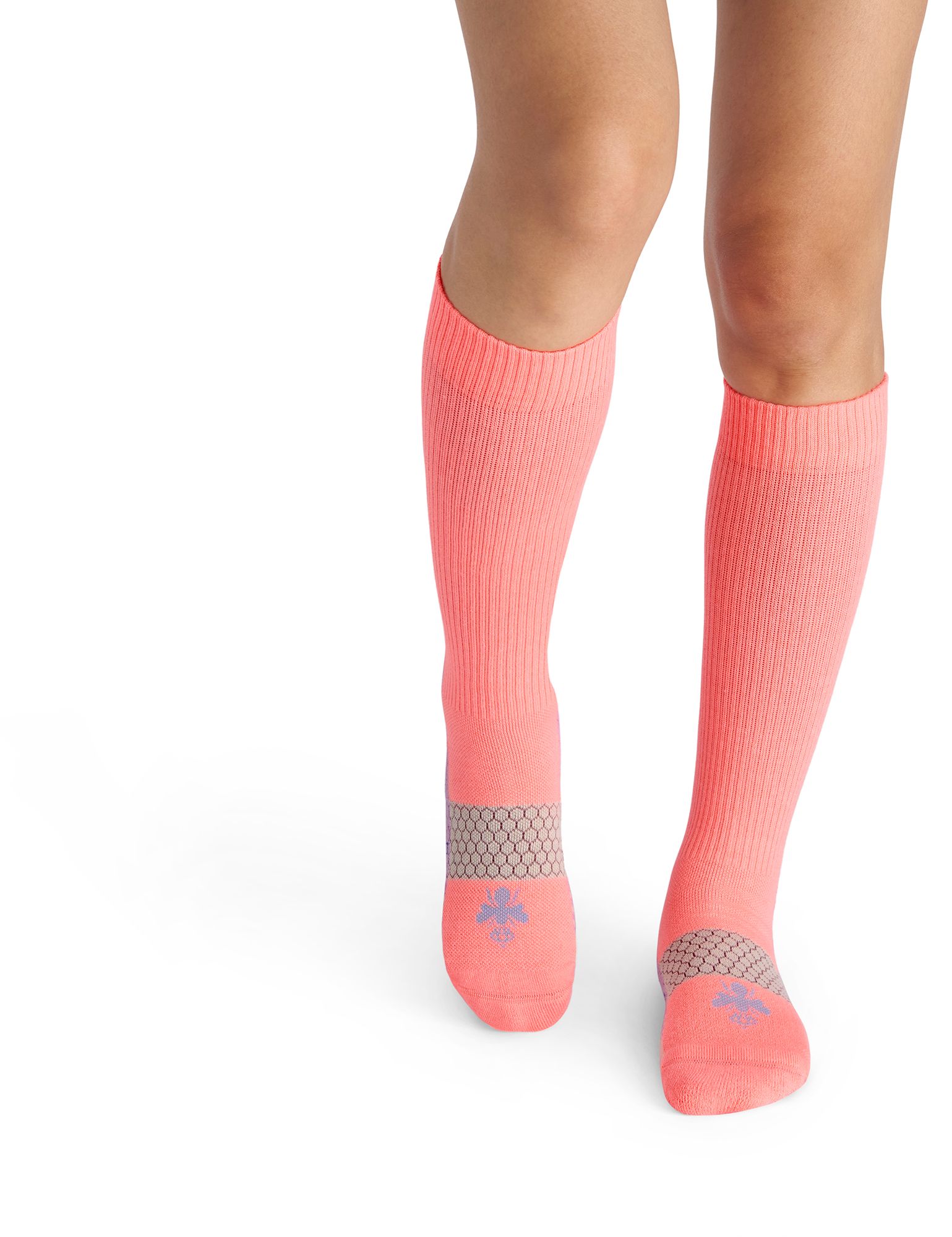 Bombas Marl Colorblock Performance Knee High Compression Socks, Men