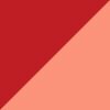 Neon Peach/Heirloom Red