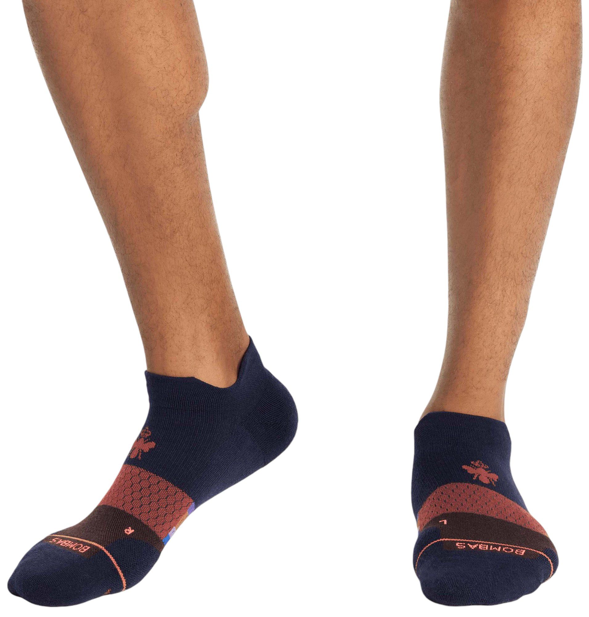 Bombas Multi Arch Stripe Merino Blend Ankle Socks