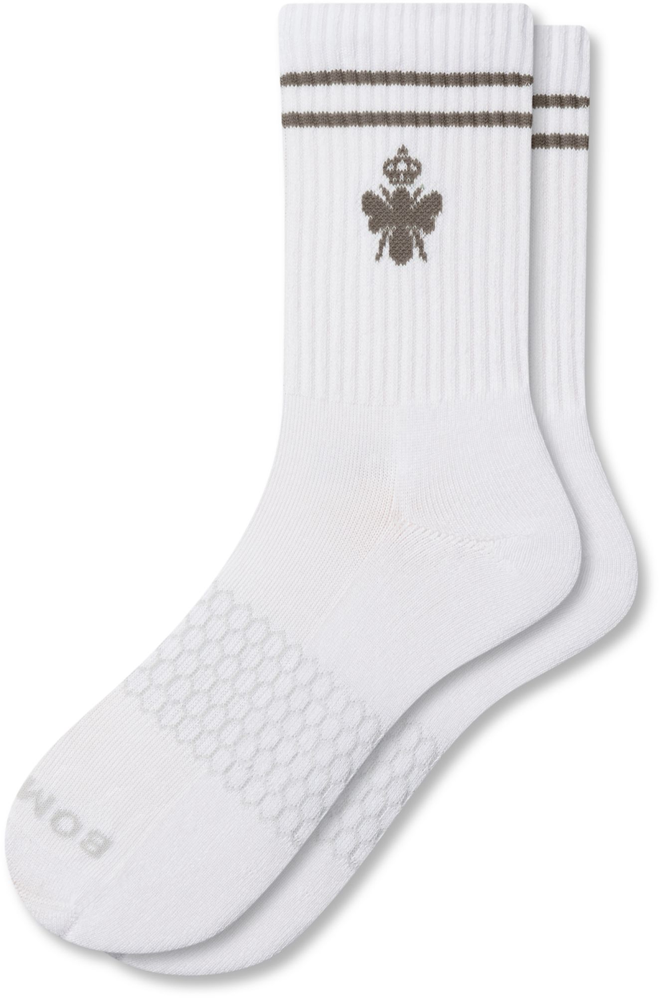 Bombas Solid Vintage Stripes Half Calf Socks