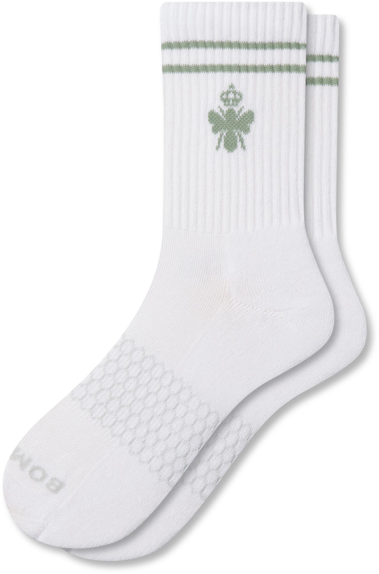 Bombas Solid Vintage Stripes Half Calf Socks