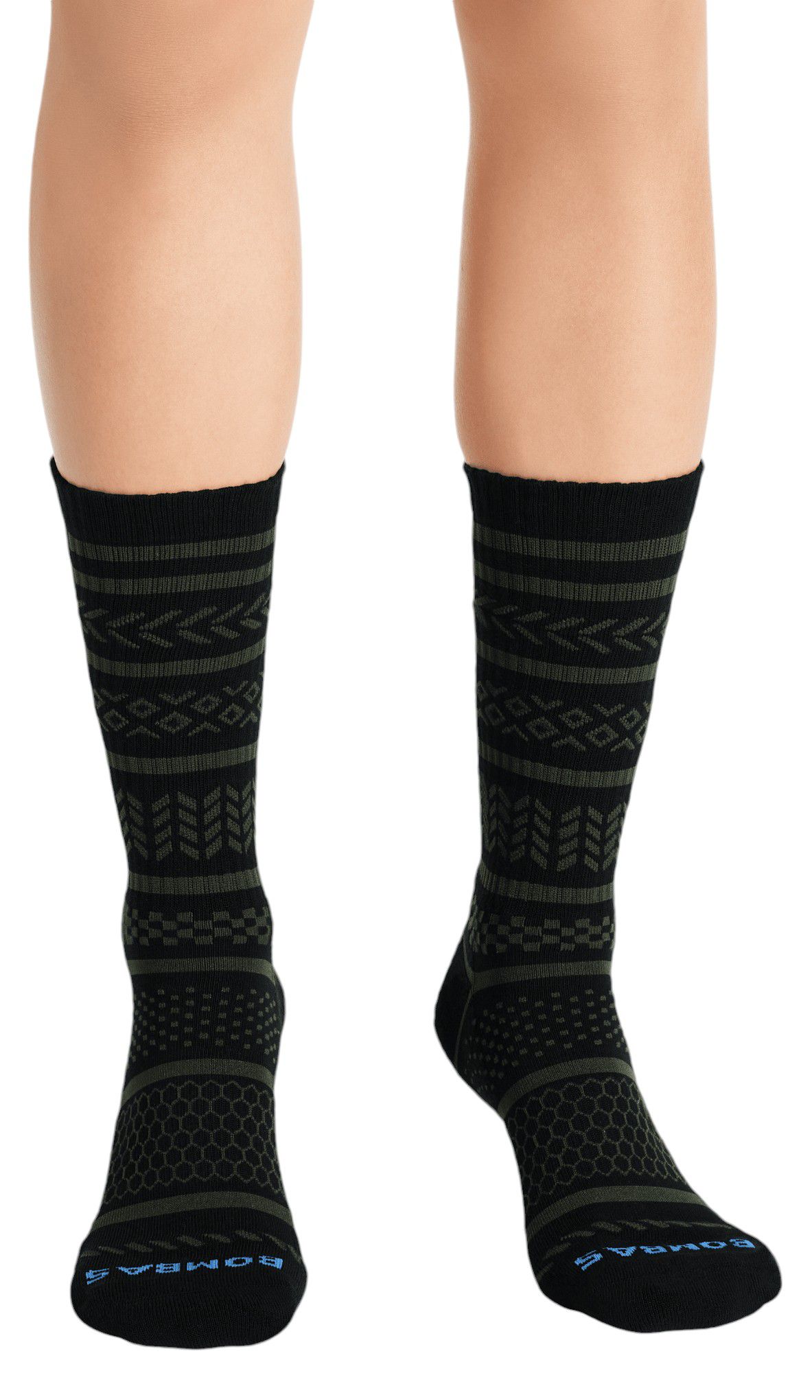 Black/Dark Olive Green