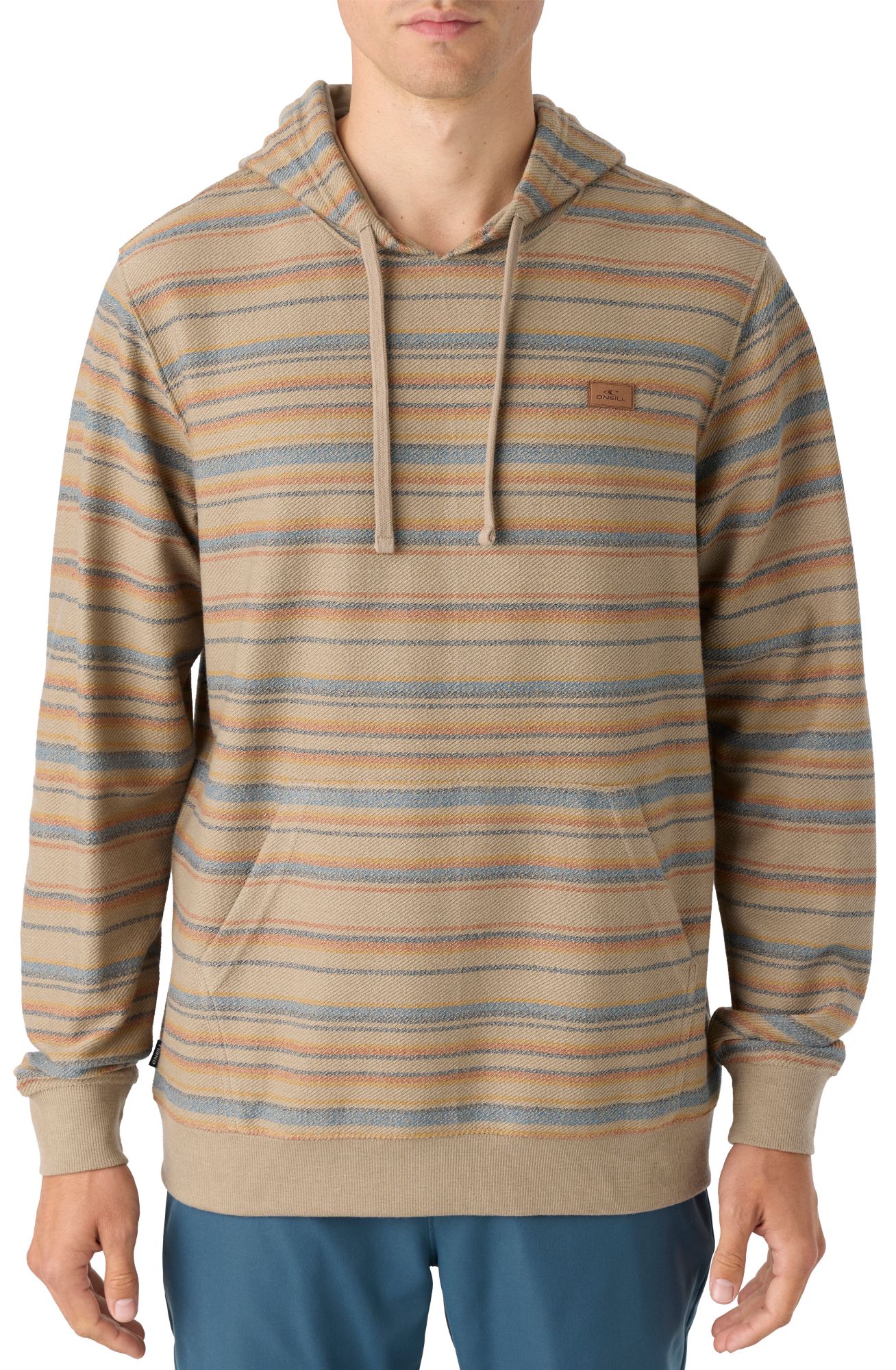 O'Neill Men's Bavaro Striped Pullover Hoodie