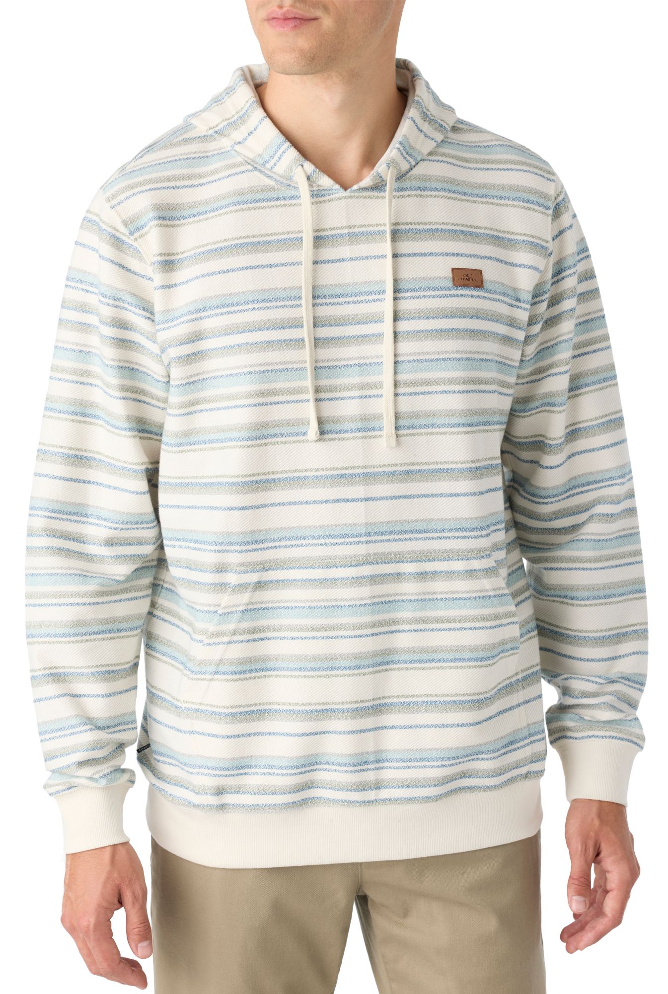 O'Neill Men's Bavaro Striped Pullover Hoodie